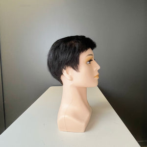 Men’s Wig – Natrual Black, Short - cngwigs