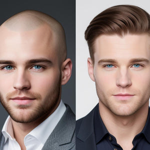 Men’s Wig – Natrual Black, Short - cngwigs
