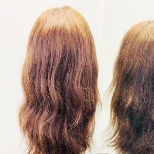 Lace Front Wig – Wavy Dark Brown, 22 Inch - cngwigs