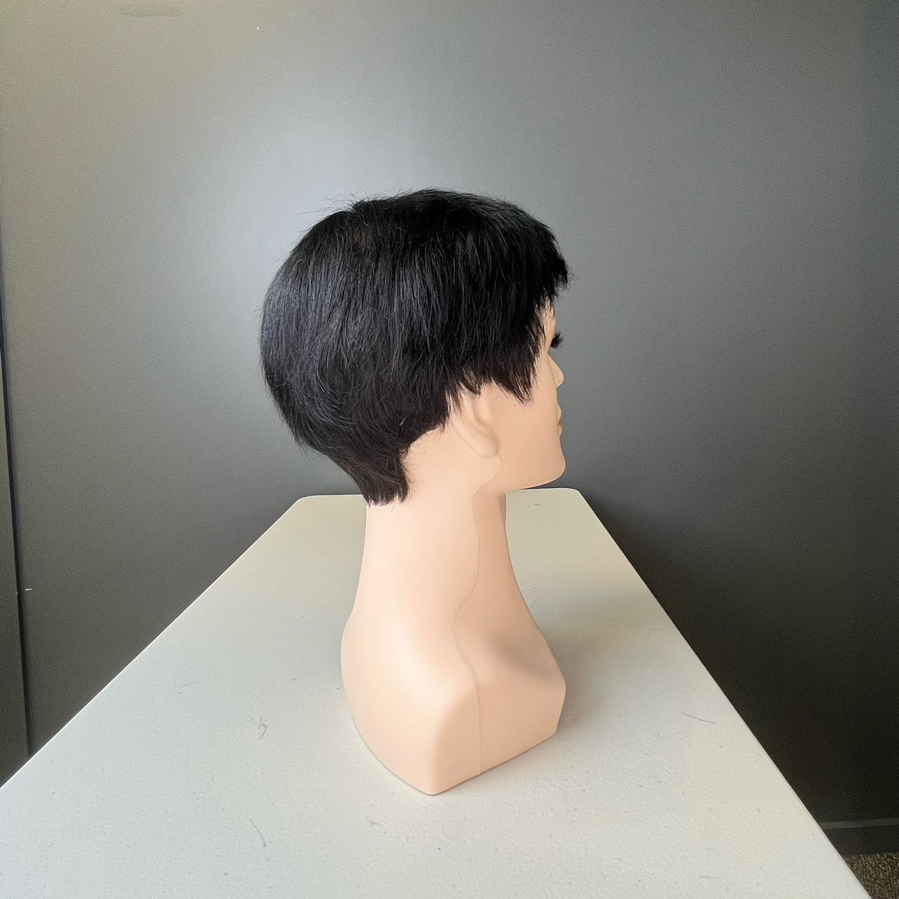 Men’s Wig – Natrual Black, Short - cngwigs