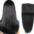 Hairpiece – Natural Black Hair Extensions, 16 Inch - cngwigs
