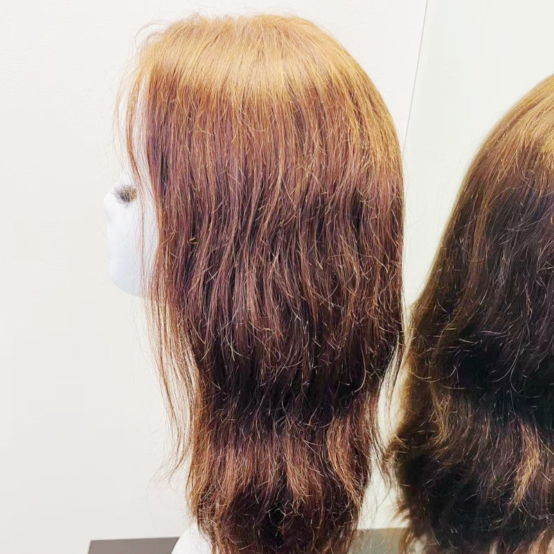 Lace Front Wig – Wavy Dark Brown, 22 Inch - cngwigs