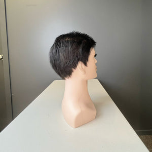 Men’s Wig – Natrual Black, Short - cngwigs