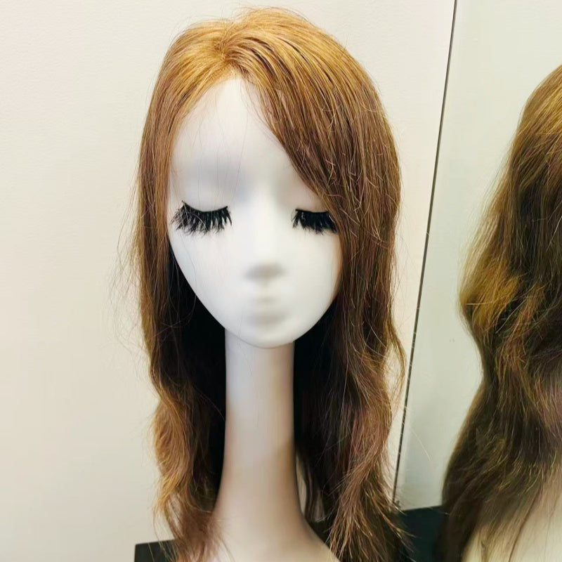Colored Human Hair Wig – Ash blond remy hair wig 22inch