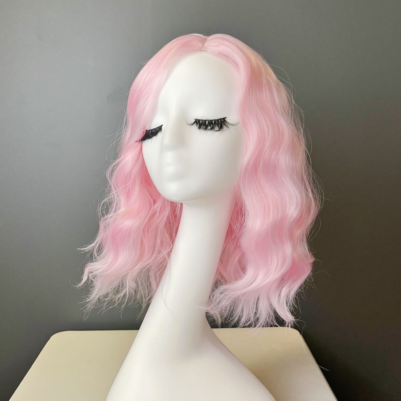 Synthetic Wig- Long Pink