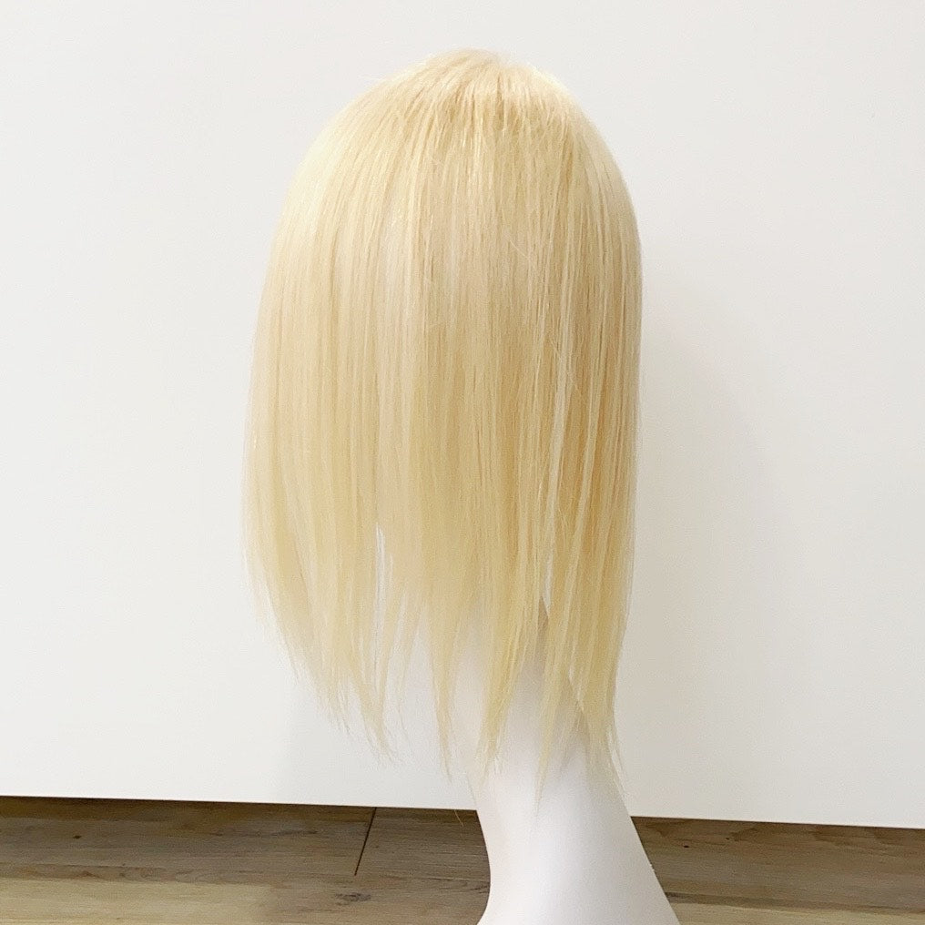 Blonde Hair Topper – Natural Straight Blonde, Shoulder-Length - cngwigs