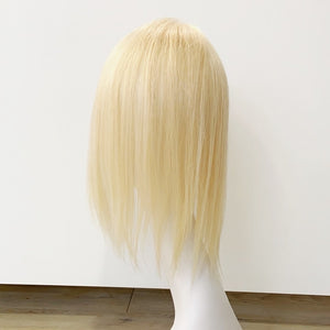 Blonde Hair Topper – Natural Straight Blonde, Shoulder-Length - cngwigs
