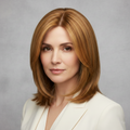Human Hair Wig - Natural Straight Honey Blonde, Shoudler-Length - cngwigs