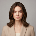 Lace Front Wig – Wavy Dark Brown, 22 Inch - cngwigs