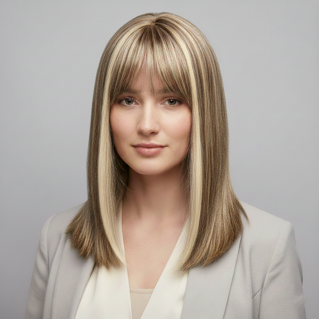 Blonde Wig – Elegant Remy Hair, Real Human Hair