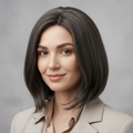 Human Hair Topper – Natrual Straight Ash Brown, Shoudler-Length - cngwigs