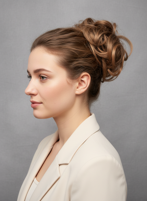 Hairpiece – Soft Chestnut Hairpiece Bun Extension - cngwigs
